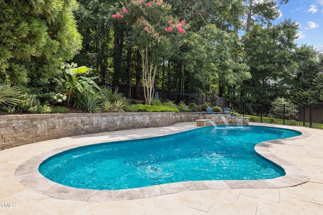 1802 Abby Knoll Dr, Apex, NC 27502 - view of swimming pool featuring a fenced backyard