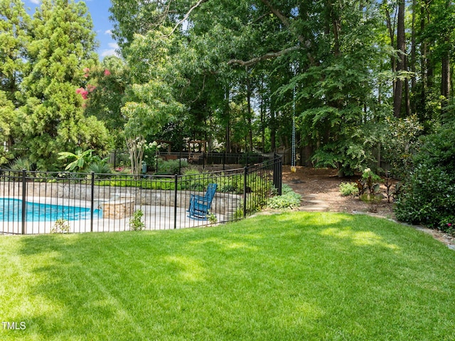 1802 Abby Knoll Dr, Apex, NC 27502 - view of yard