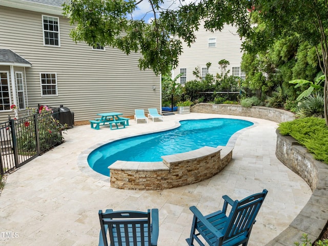 1802 Abby Knoll Dr, Apex, NC 27502 - view of pool featuring a patio area