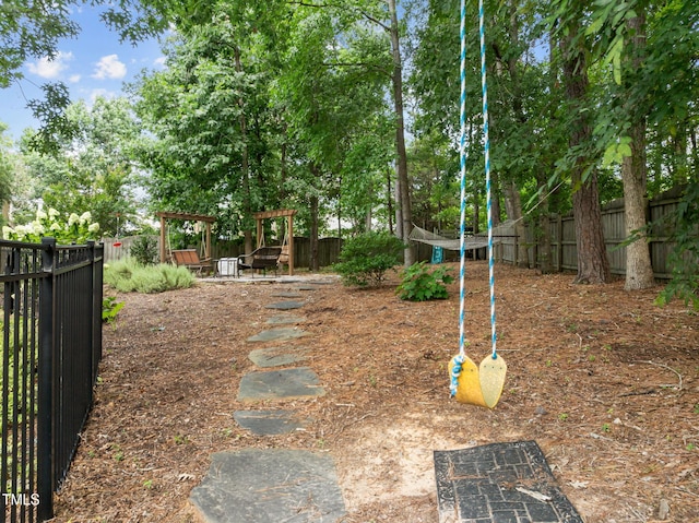 1802 Abby Knoll Dr, Apex, NC 27502 - view of fenced backyard