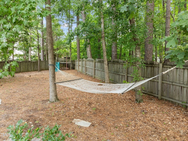 1802 Abby Knoll Dr, Apex, NC 27502 - view of fenced backyard