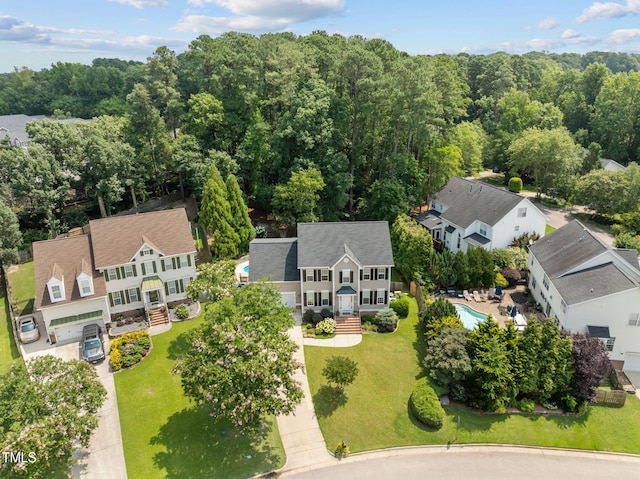 1802 Abby Knoll Dr, Apex, NC 27502 - aerial view of residential area