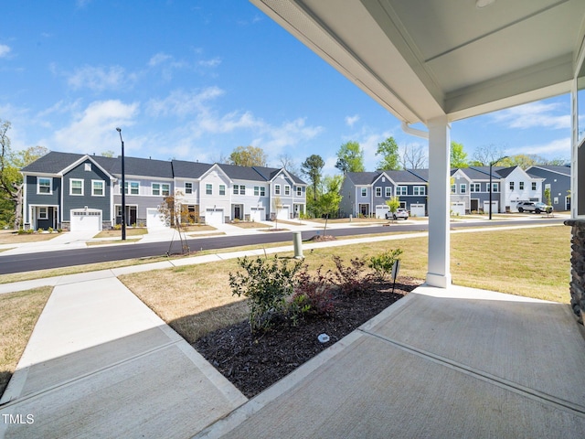 1650 Singing Bird Trl, Wake Forest, NC 27587 - view of green lawn featuring a residential view