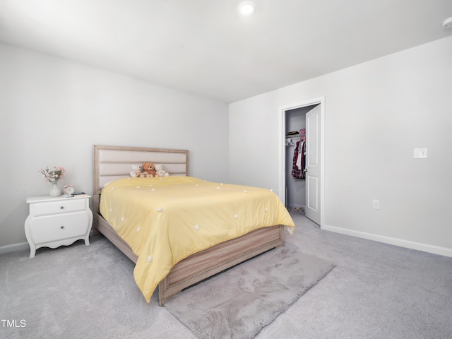 1650 Singing Bird Trl, Wake Forest, NC 27587 - carpeted bedroom with a walk in closet and a closet
