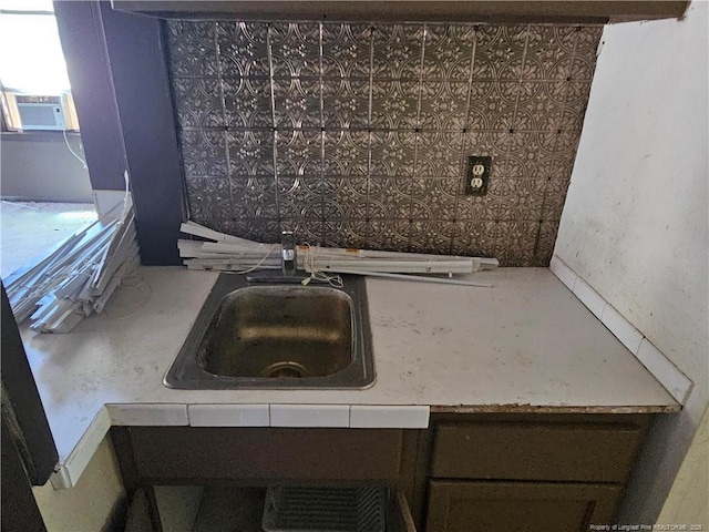 1918 Roxie Ave, Fayetteville, NC 28304 - kitchen view of a sink and cooling unit