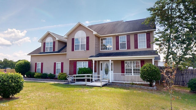 14 Gloucester Ct, Cameron, NC 28326 - view of front of house featuring a porch and a shingled roof
