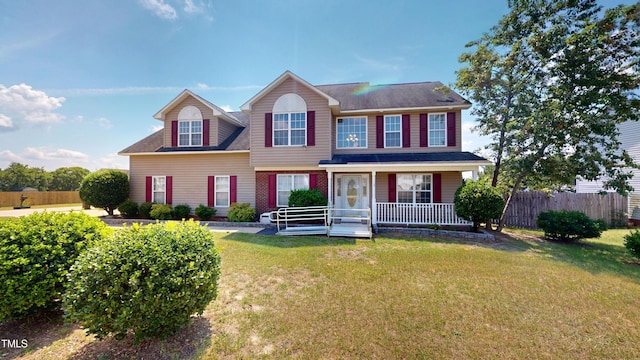 14 Gloucester Ct, Cameron, NC 28326 - view of front facade featuring a porch