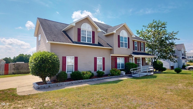 14 Gloucester Ct, Cameron, NC 28326 - traditional-style house with concrete driveway and roof with shingles