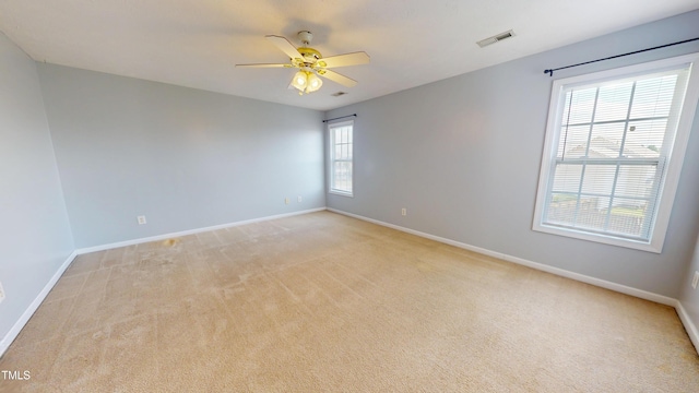 14 Gloucester Ct, Cameron, NC 28326 - unfurnished room featuring light carpet and a ceiling fan