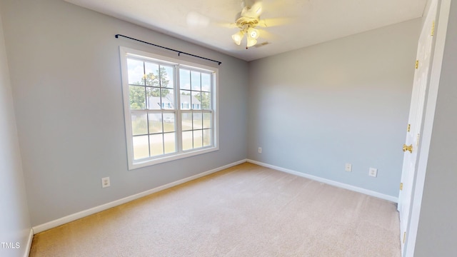 14 Gloucester Ct, Cameron, NC 28326 - empty room with light carpet and ceiling fan