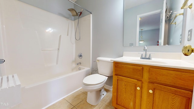 14 Gloucester Ct, Cameron, NC 28326 - full bath featuring tile patterned floors, vanity, and shower / tub combination