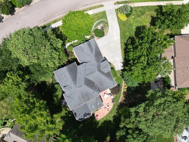 12452 Richmond Run Dr, Raleigh, NC 27614 - drone / aerial view