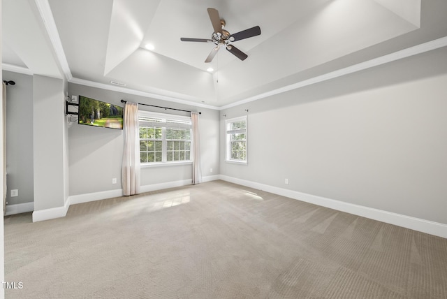 7112 Hasentree Way, Wake Forest, NC 27587 - spare room with ceiling fan, carpet floors, and recessed lighting
