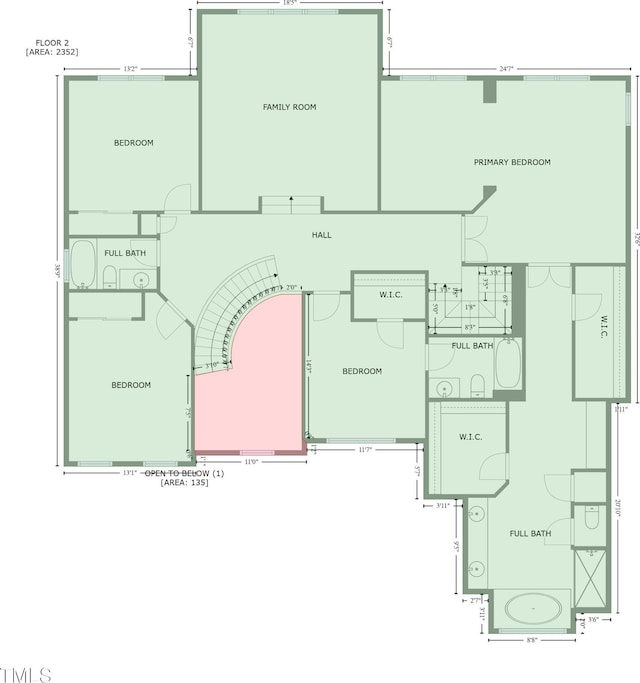 7112 Hasentree Way, Wake Forest, NC 27587 - view of home floor plan