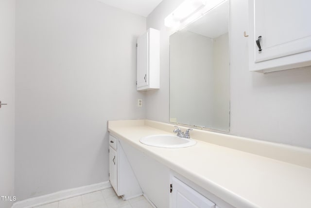 3542 Anderson Valley Rd, Mcleansville, NC 27301 - bathroom featuring vanity and baseboards