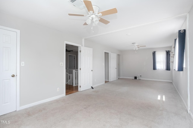 3542 Anderson Valley Rd, Mcleansville, NC 27301 - unfurnished room with ceiling fan and carpet floors