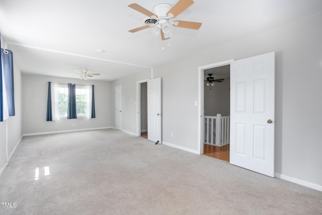 3542 Anderson Valley Rd, Mcleansville, NC 27301 - carpeted empty room featuring a ceiling fan and baseboards