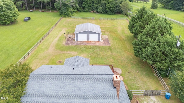 3542 Anderson Valley Rd, Mcleansville, NC 27301 - overview of rural landscape