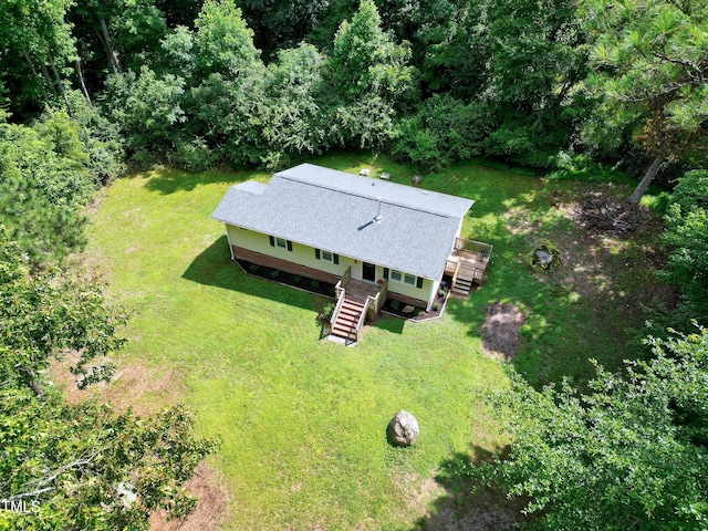 8905 Dukes Lake Rd, Zebulon, NC 27597 - view from above of property