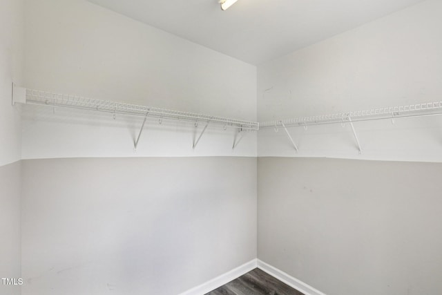 1212 Southgate Dr, Raleigh, NC 27610 - spacious closet featuring dark wood-style flooring