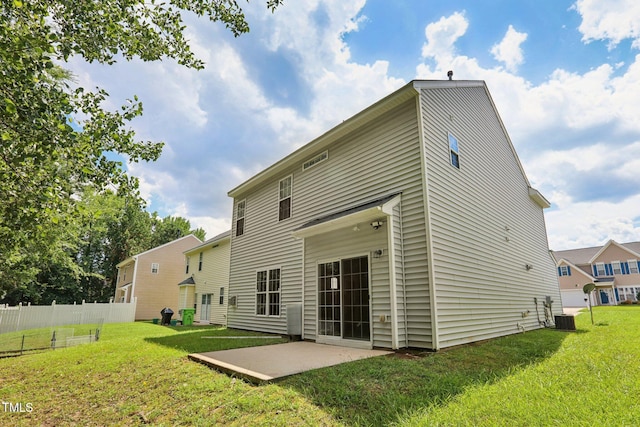 1212 Southgate Dr, Raleigh, NC 27610 - back of property featuring a patio area