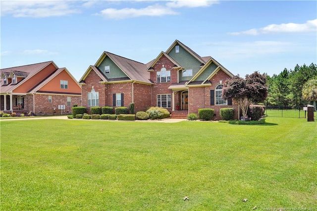 2825 Sand Trap Ln, Hope Mills, NC 28348 - craftsman inspired home with brick siding