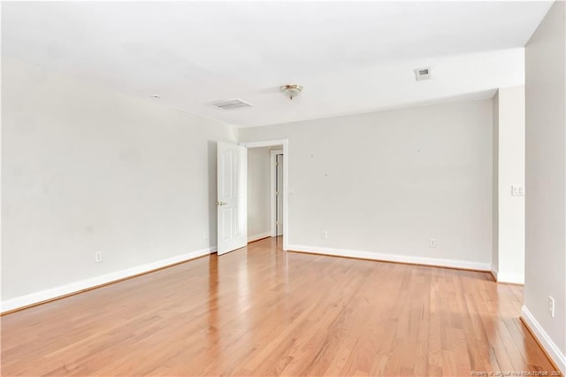1190 Mckeller Rd, Fairmont, NC 28340 - unfurnished room featuring light wood-style flooring and baseboards