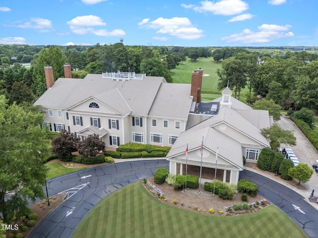 12510 Megan Hill Ct, Raleigh, NC 27614 - view from above of property