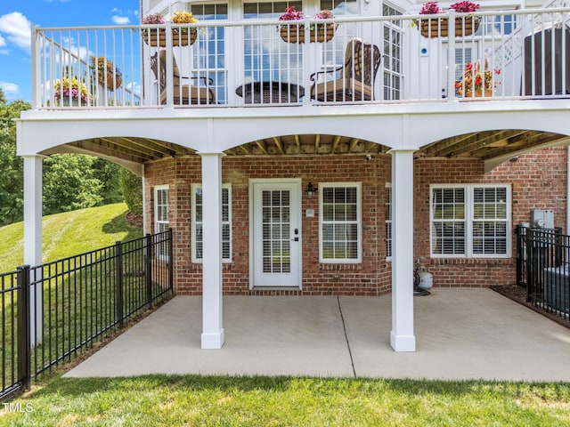 12510 Megan Hill Ct, Raleigh, NC 27614 - view of patio