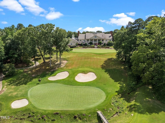 12510 Megan Hill Ct, Raleigh, NC 27614 - view of community featuring view of wooded area and view of golf course