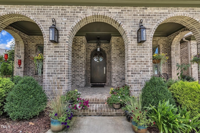 2203 Meadowcreek Dr, Durham, NC 27705 - view of exterior entry with brick siding