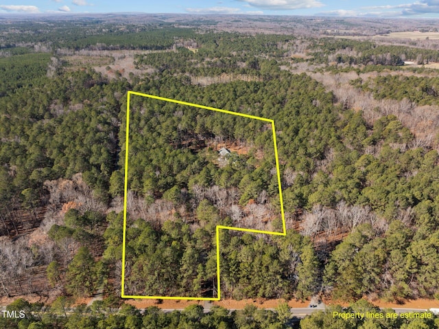7815 Dodsons Crossroads, Hillsborough, NC 27278 - view of property location featuring property boundaries highlighted