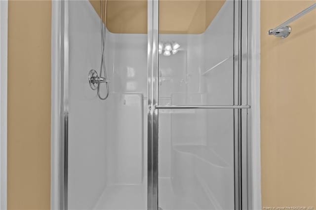 6204 Yorkie Ct, Stedman, NC 28391 - bathroom with a stall shower