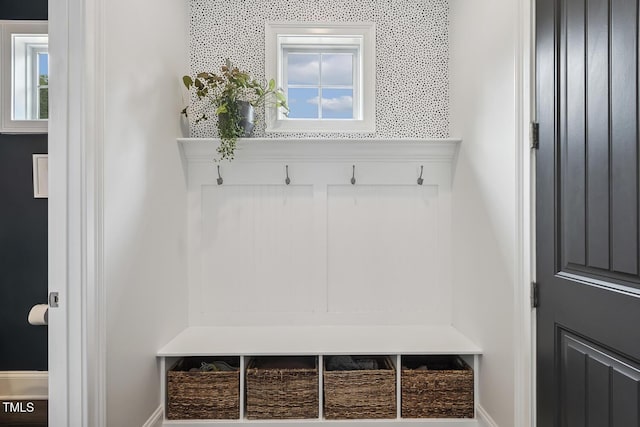 669 Fallon Grove Way, Raleigh, NC 27608 - mudroom with baseboards