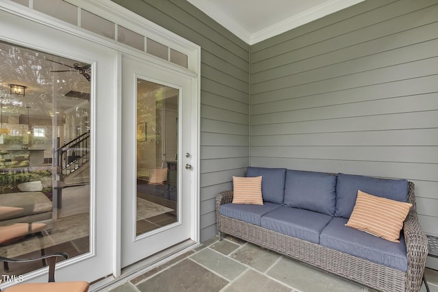 669 Fallon Grove Way, Raleigh, NC 27608 - sunroom / solarium featuring an outdoor living space