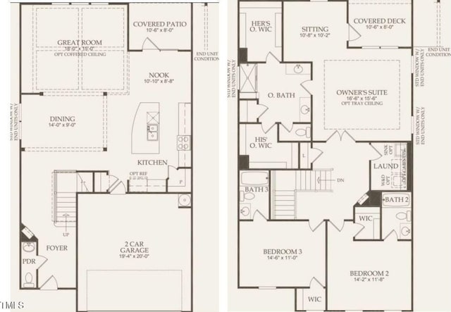 1869 Blue Jay Pt, Apex, NC 27502 - view of home floor plan
