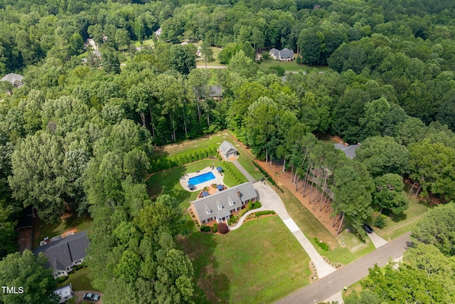 4135 Somerset Dr, Oxford, NC 27565 - aerial view of property's location featuring a forest
