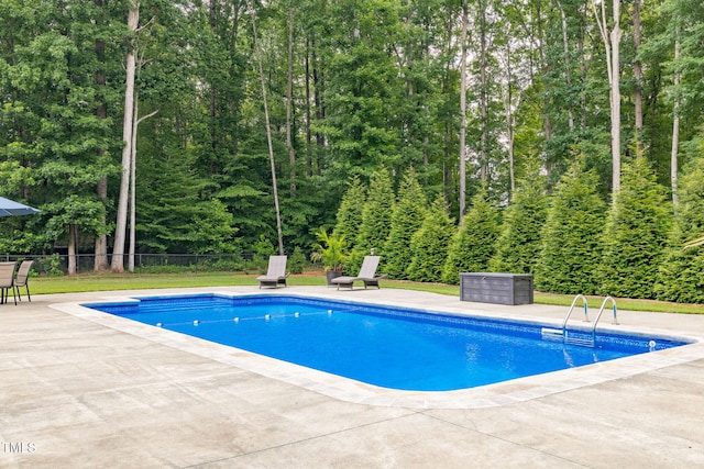4135 Somerset Dr, Oxford, NC 27565 - view of swimming pool with a patio