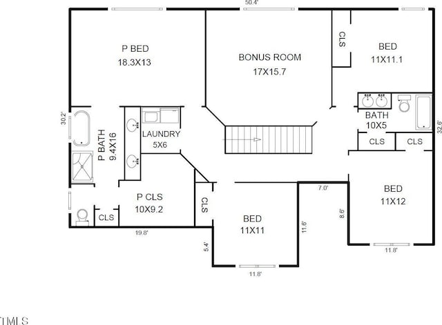 2021 Patapsco Dr, Apex, NC 27523 - view of home floor plan