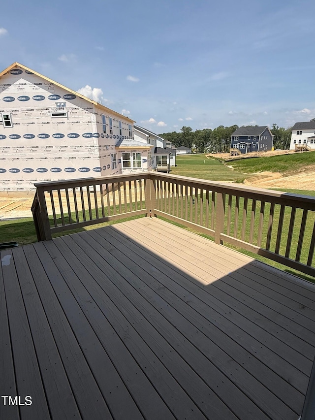 3731 Lebrun Path Unit 150Gunnison Cl, Fuquay Varina, NC 27526 - deck with a yard