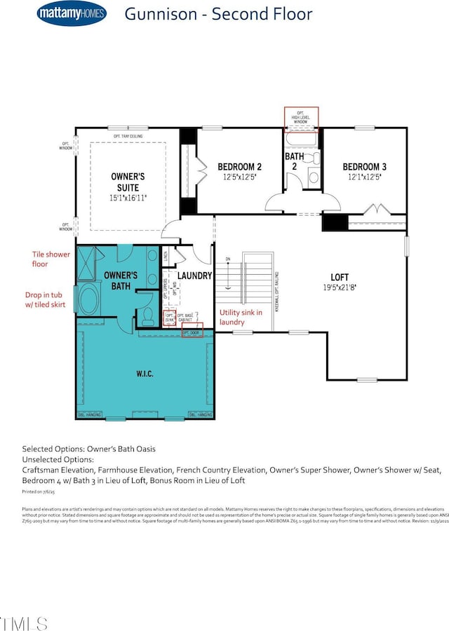 3731 Lebrun Path Unit 150Gunnison Cl, Fuquay Varina, NC 27526 - view of property floor plan