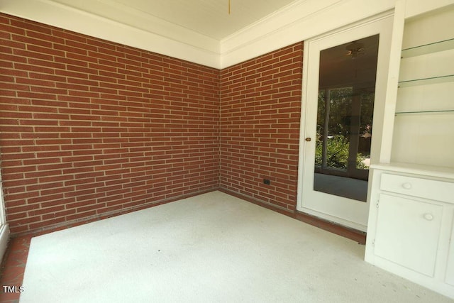 1801 Bethlehem Rd, Rocky Mount, NC 27803 - view of unfurnished sunroom