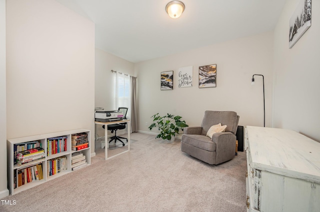 3922 Cross Timber Ln, Raleigh, NC 27603 - sitting room featuring carpet floors and baseboards