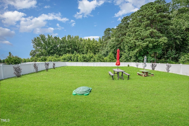 3922 Cross Timber Ln, Raleigh, NC 27603 - view of yard