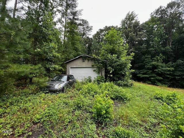 3573 River View Cir, Oxford, NC 27565 - view of detached garage