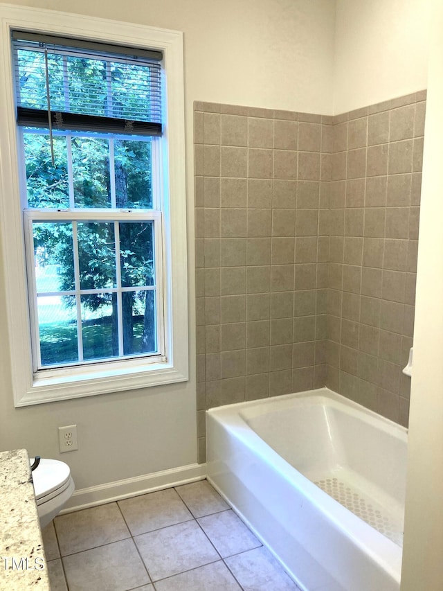 619 Rudy Dr, Clayton, NC 27520 - bathroom with tile patterned flooring and plenty of natural light