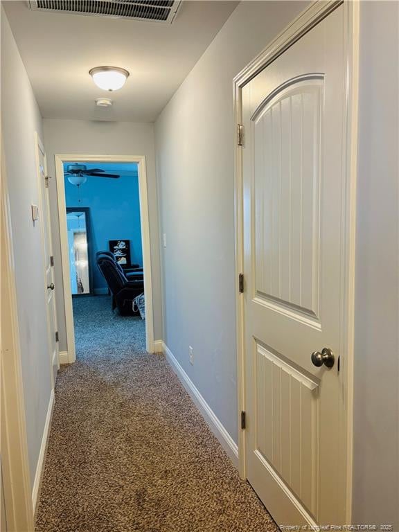 914 W Rowan St SW, Fayetteville, NC 28301 - corridor with carpet flooring and baseboards