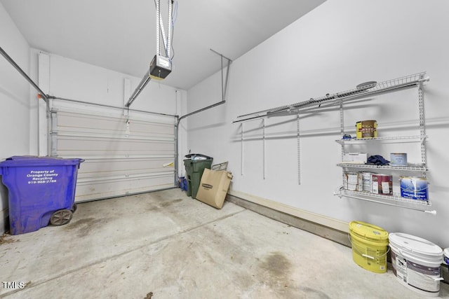 203 Bluefield Rd, Chapel Hill, NC 27517 - garage featuring a garage door opener