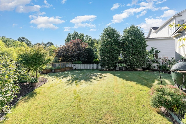 1501 Heritage Reserve Ct, Wake Forest, NC 27587 - view of yard