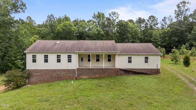 129 Shaman Dr, Louisburg, NC 27549 - view of front of home featuring a front yard
